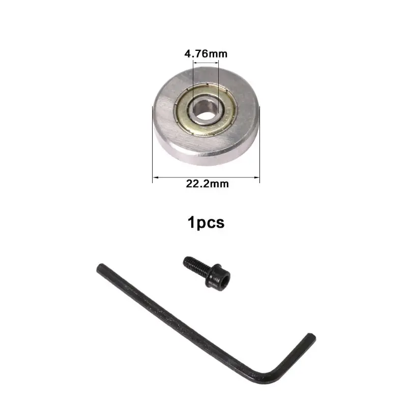 Durable Steel Bearings Accessories Kit Fits for Milling Cutter Heads and Shank 9 Styles