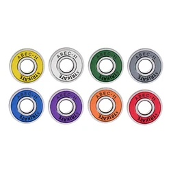 8pcs Skateboard Bearing 608rs Abec 11 Integrated spacer Longboard Bearing