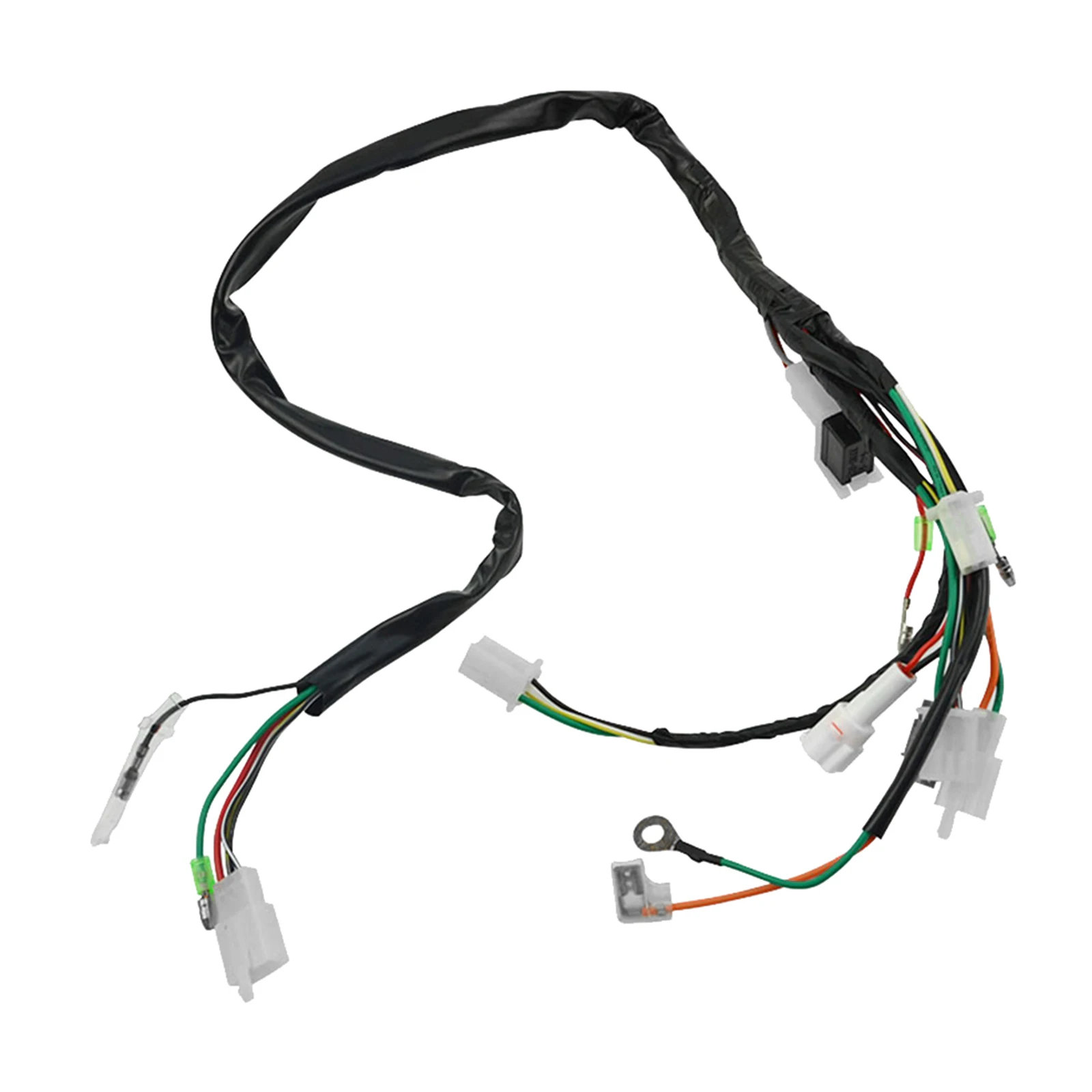 Motorcycle Wire Wiring Harness For Yamaha PW50 PW 50 Peewee 50 1983-2006 Pit Dirt Bike