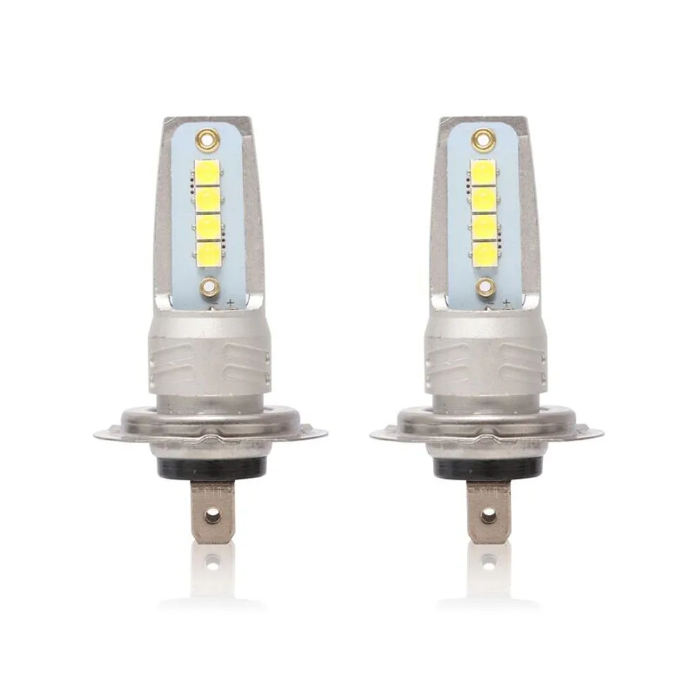 2Pcs 360 Degree Beam Angle H7 H4 H11 H1 H3 9005 9006 LED Headlight Bulbs Conversion 80W 16000LM 6000K 8000K 4300K