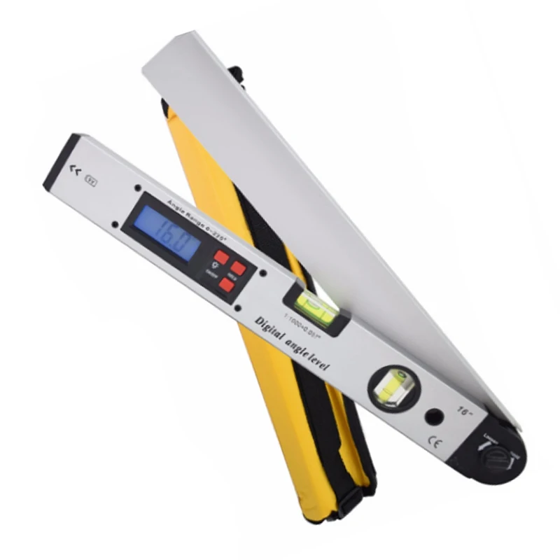 High quality 400mm/16inch Digital angel Level LCD display digital Protractor level spirit level Angle Finder