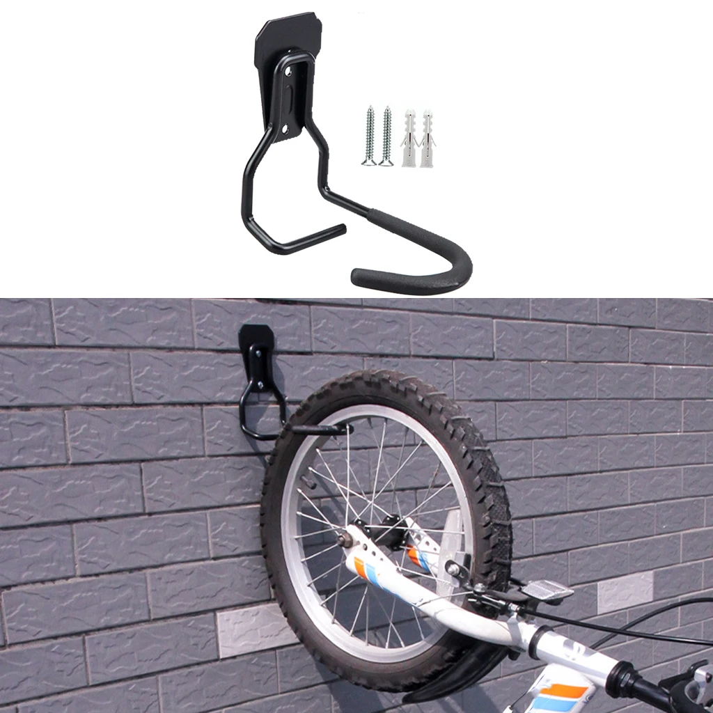 Iron Bike Hook Wall Stand Holder Mount Bicycle Mountain Bike Storage Wall Mounted Rack Stands Bicycle Wall Hanger Hook