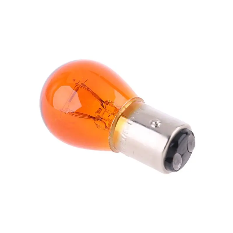 2 قطعة BAY15D 1157 P21/5W S25 12V سيارة واضح الزجاج مصباح الفرامل الذيل لمبة سيارة مؤشر الهالوجين مصباح توقف الفرامل لمبات 12v