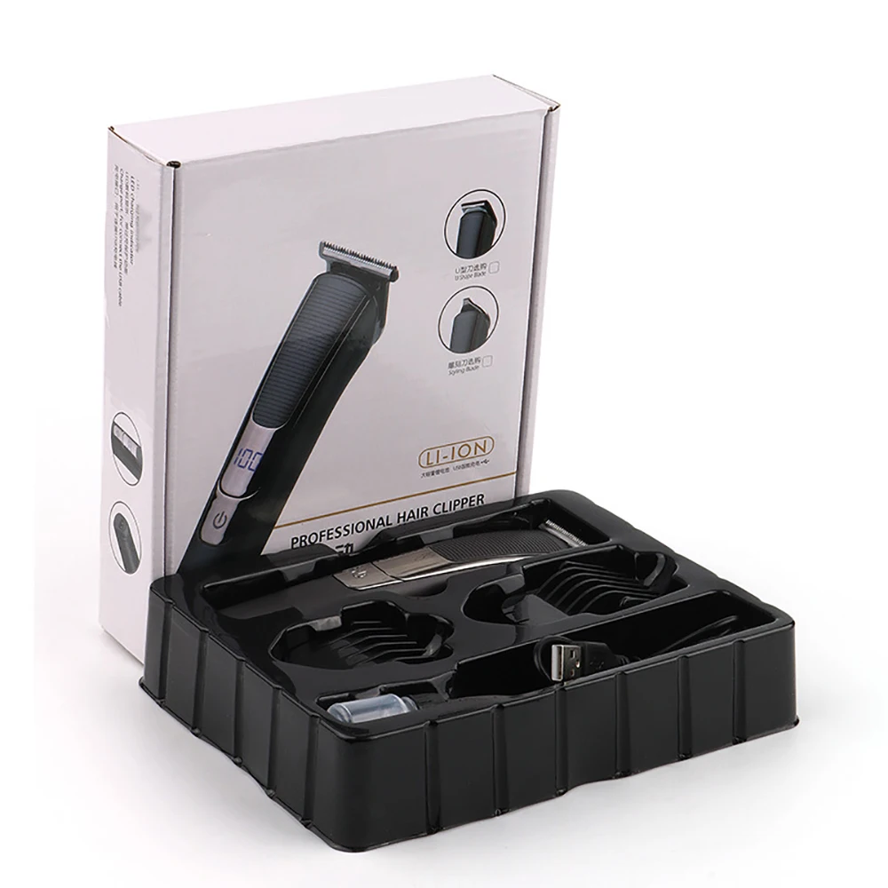 Машинка для стрижки волос 3 в 1, профессиональный триммер для бороды, электрическая машинка для стрижки волос, беспроводной