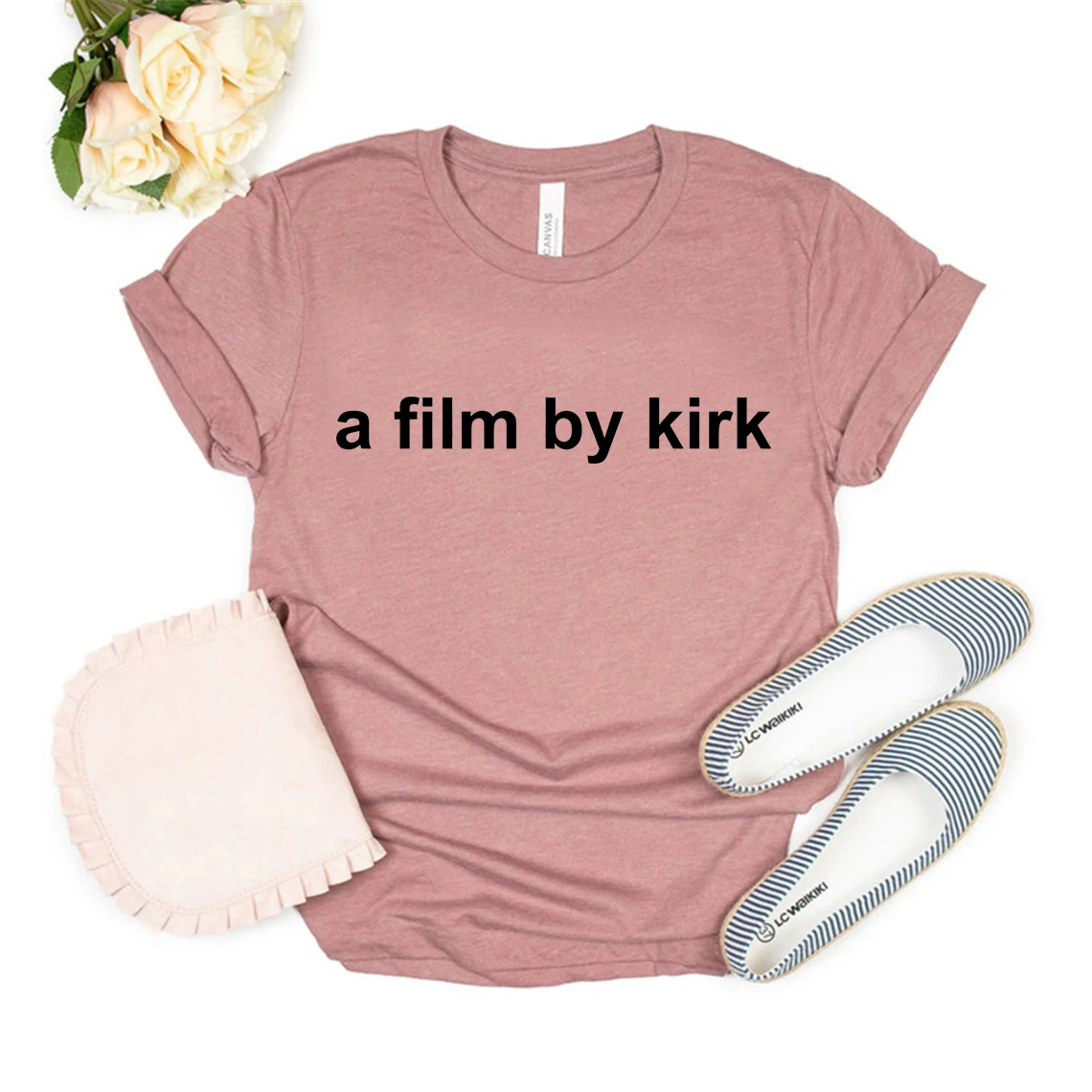 Gilmore Girls T-shirt A Film By Kirk Gilmore Girls Party Tshirt Women Graphic Tees Short Sleeve T-Shirt Casual Tops Shirt Female