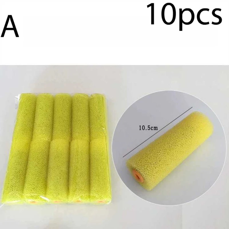 10 chiếc Tảo Cát bùn Kéo hoa Con lăn Pro Bộ bàn chải Sơn Á Hậu sơn Tranh Treo Tường cho Văn Phòng Nhà Xây Dựng Tường sơn CuộN