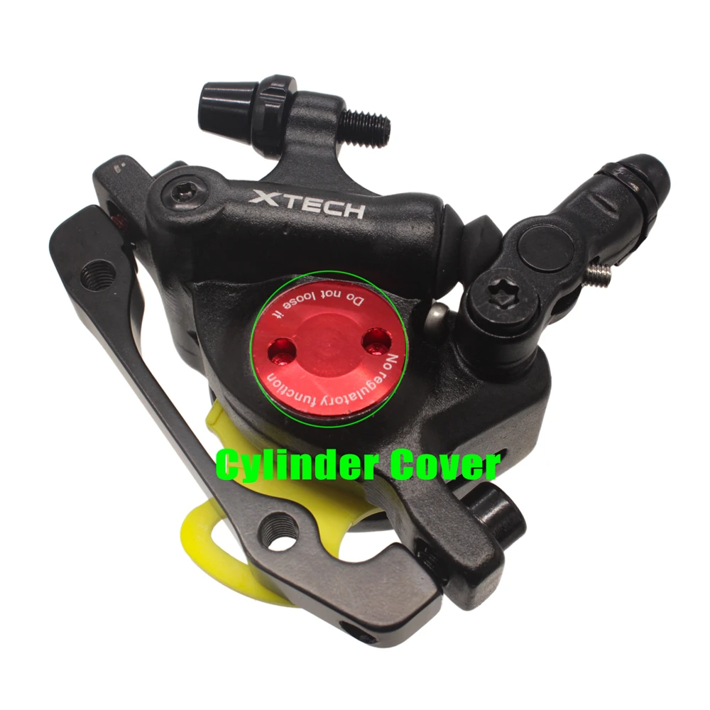 ZOOM XTECH HB100 Mountainbike Hydraulisches Bremsenset Langlebige Scheibenbremsen (Vorne + Hinten) für MTB Downhill & Offroad-Radfahren – Detail 7