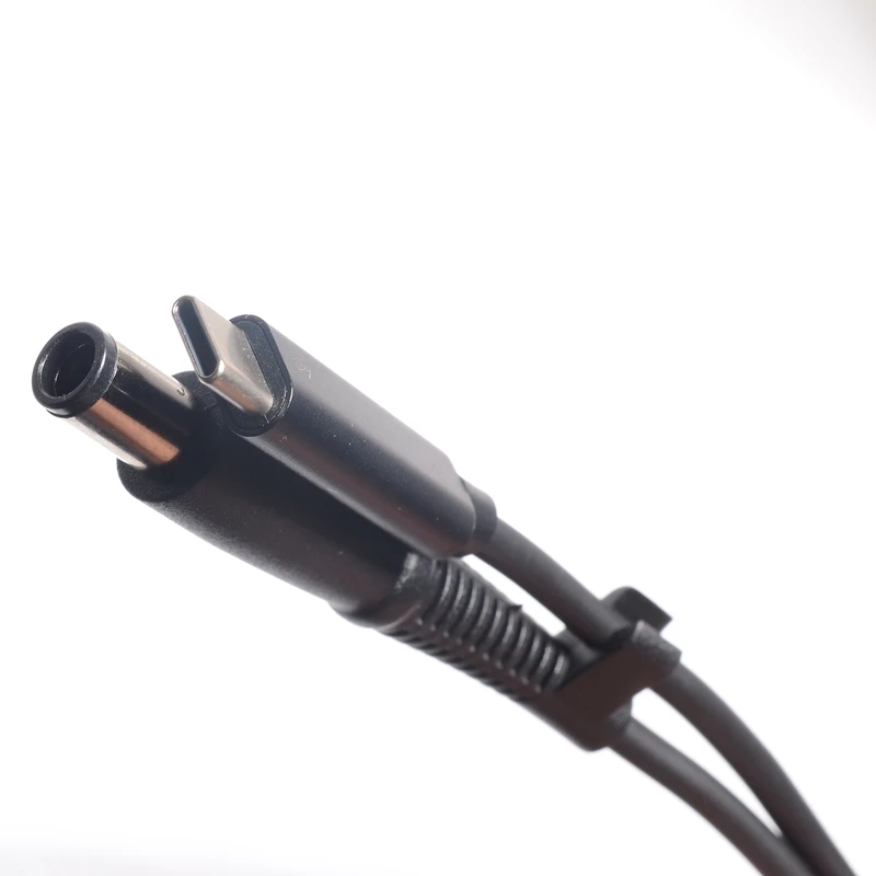 7.4X5.0 Mm Với Pin Jack USB Loại C Điện PD Bộ Chuyển Đổi 7.4 * DC 0.6Mm cắm Cáp Kết Nối Dây Sạc Laptop HP