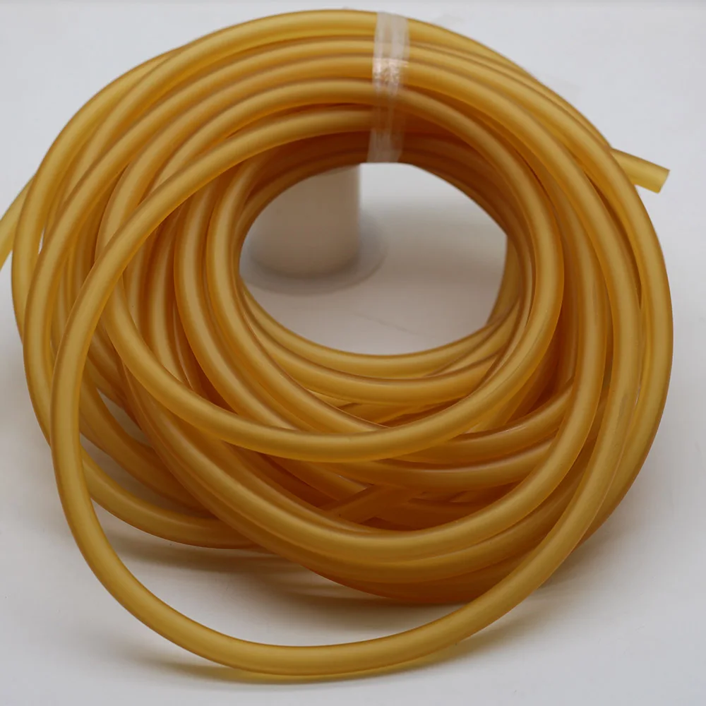 Resistance Band 10M A Piece Size 3060 3070 4070 Natural Rubber Band Latex Tube Pull Rope  Tourniquet Rope  exercise bands