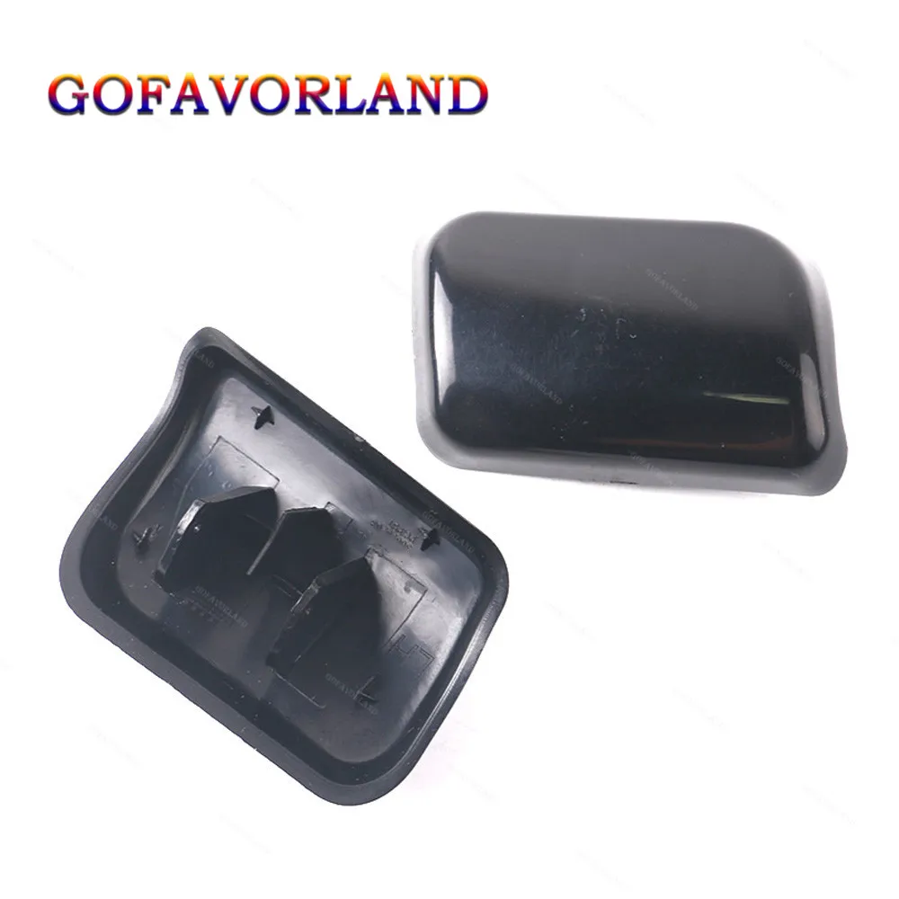 

30698208 30698209 2Pcs Headlight Washer Nozzle Cover Front Bumper Left & Right Primed For Volvo XC90 2002 2003 2004 2005 2006