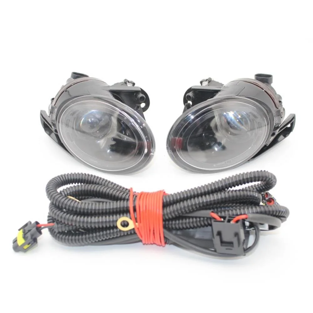 Car Light For VW Passat B6 3C 2006 2007 2008 2009 2010 2011 Halogen Fog Light With Convex Lens Fog Light Cover Harness Assembly