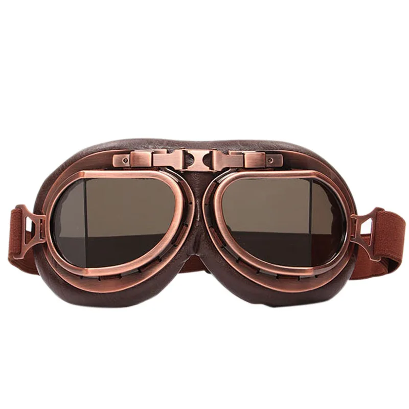 Motorcycle Glasses Scooter Goggles Pilot Ski Dirt Bike Cycling Lens Frame Goggles Motocross Glasses Sunglasses Off-Road PM017