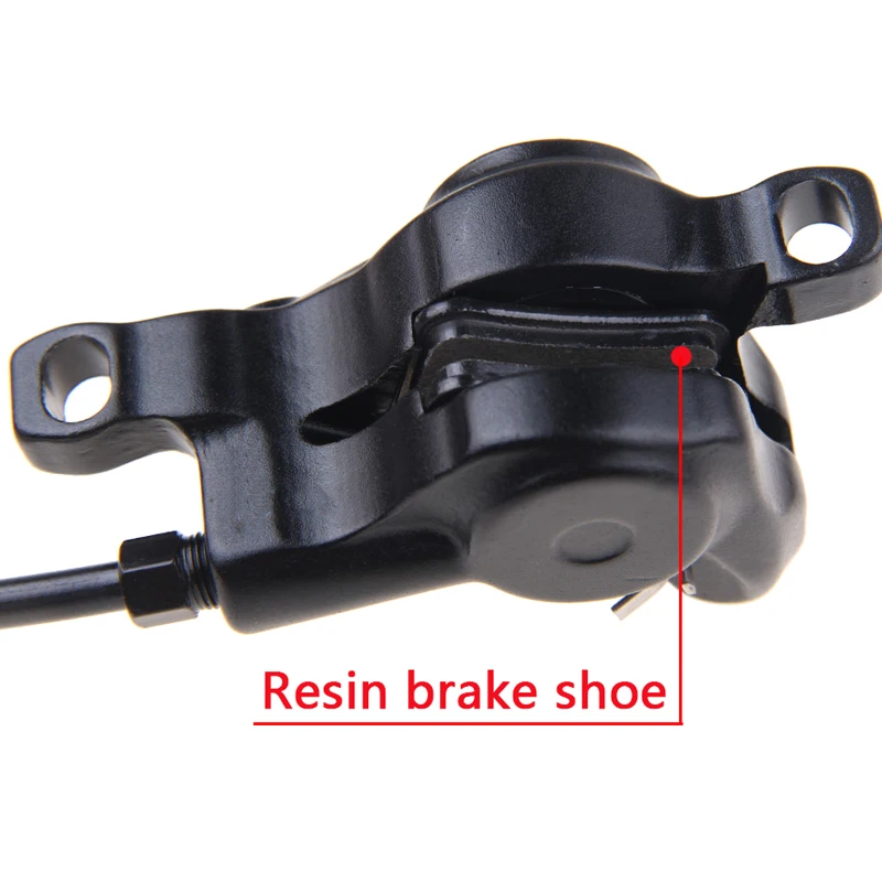 1 Set E4 Ultralight 4 Zuiger Fiets Hydraulische Rem Duurzame MTB Hydraulische Schijfrem Set Aluminium Links Voor Rechts Achter Schijfrem Fiets Deel Duurzame Fiets Schijfrem Set (Rood LF Voor Paar