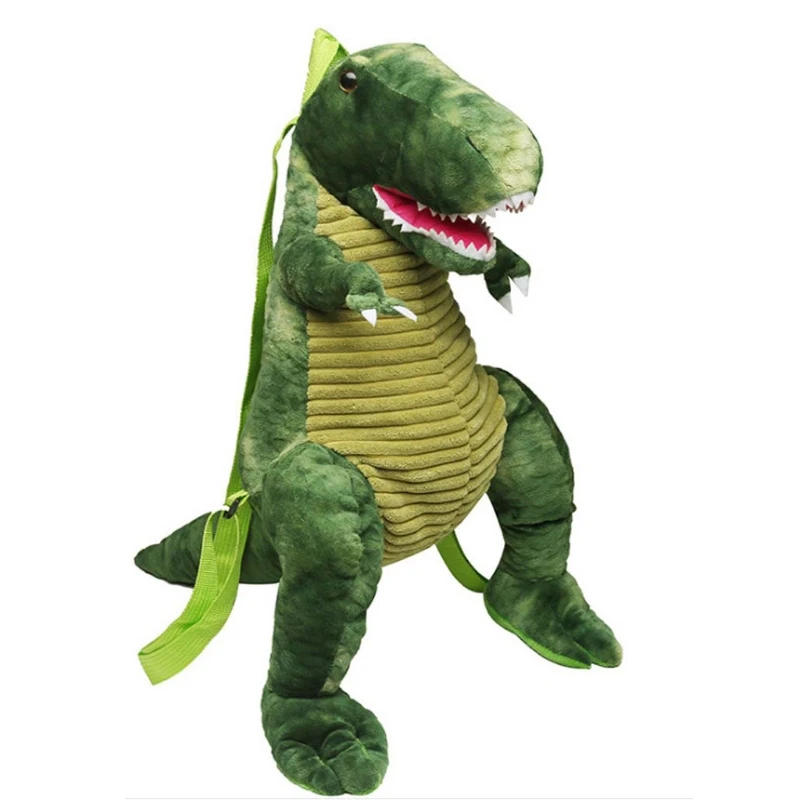 Creative 3D Dinosaur Children Backpacks Animal Cartoon Kids Travel School Bag for Boys Girls