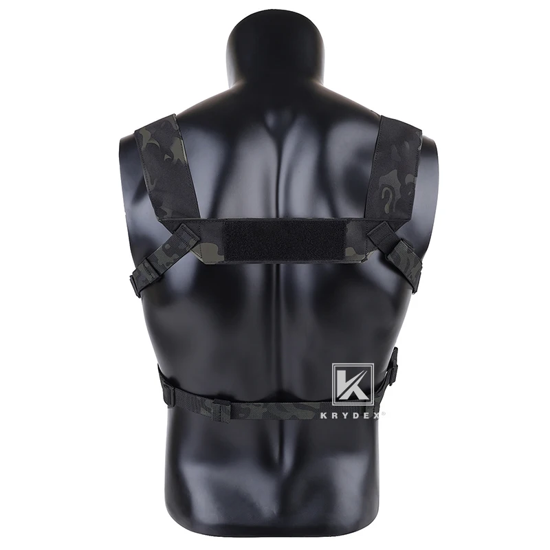 Imagem -02 - Krydex-tactical Peito Rig 5.56 223 Magazine Pouch Spiritus Airsoft Caça Paintball Outdoor Combat Transportadora Vest Mk3