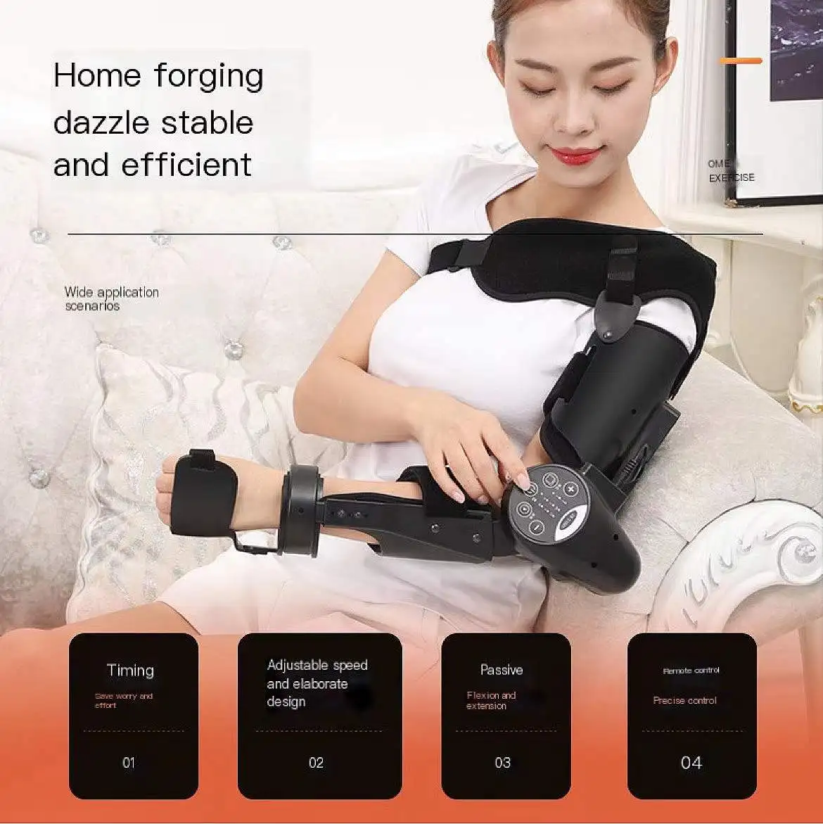 Arm Rehabilitation Elbow Protector Hemiplegia Wrist Training Device