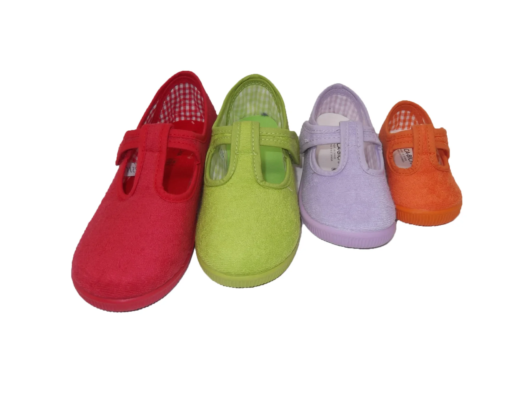 Home slippers/Vulca-Bicha/Unisex/Material instep: Cotton curl/Material sole: rubber/easy closure/4 colors