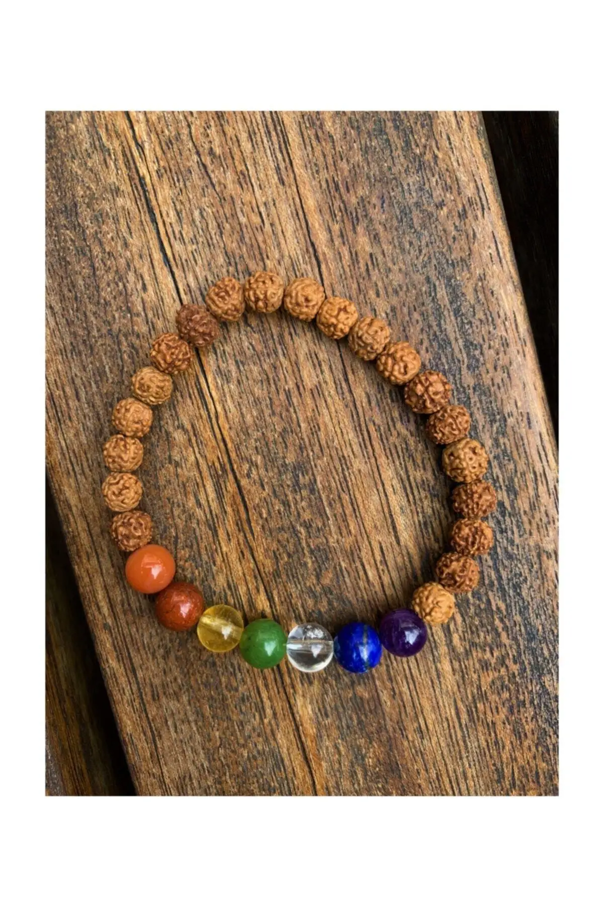 Rudraksha Chakra Bracelet