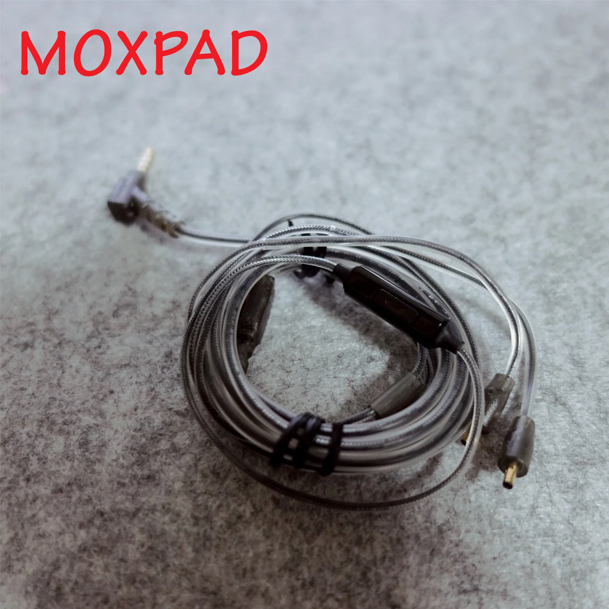 Оригинальный провод MOXPAD может применяться к кабелям для наушников X3 с интерфейсом DC 3,5 мм