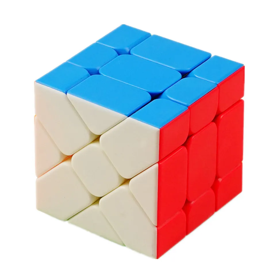 Moyu Cubing classe vitesse Fisher Cube 3x3x3 Cube magique vitesse lisse Puzzle éducatif garçons jouets forme étrange Puzzle