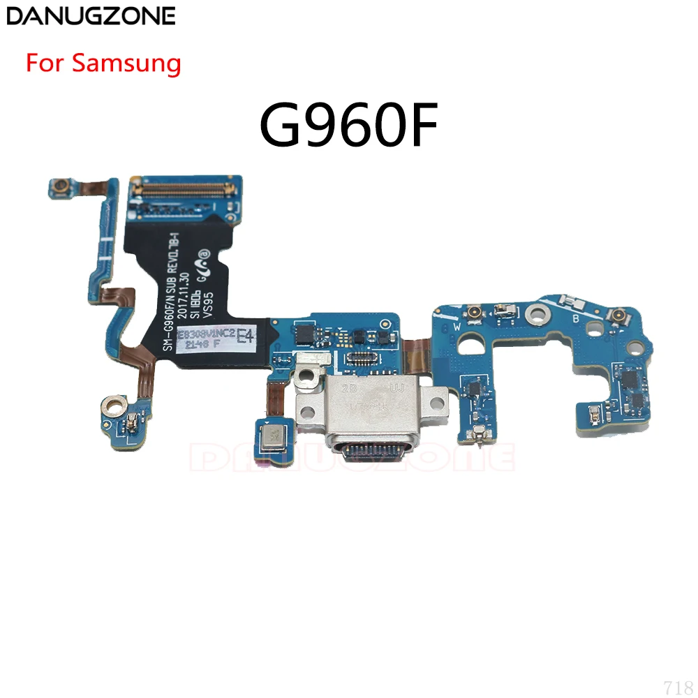 USB Charging Port Connector Charge Dock Socket Jack Plug Flex Cable For Samsung Galaxy S9 G960F G960U G9600 S9+ Plus G965F G965U