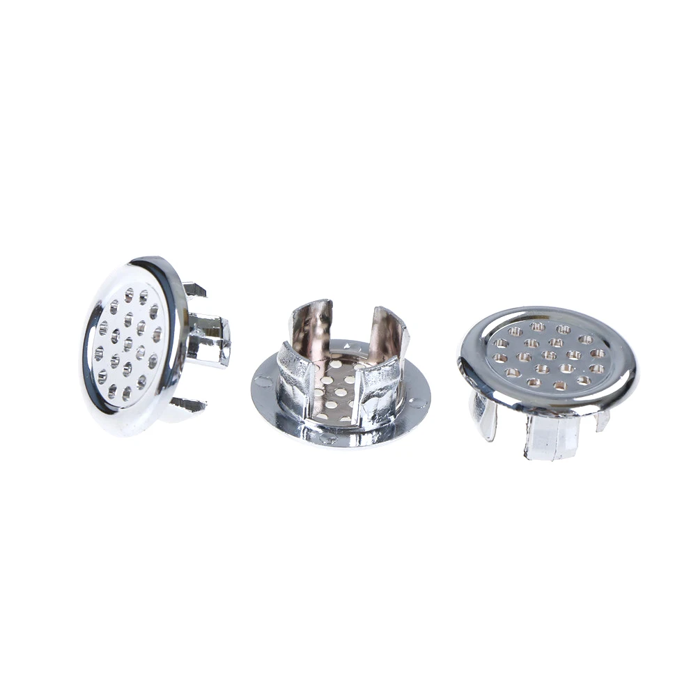 3pcs/2pcs Kitchen Sink Accessory Round Ring Overflow Spare Cover Waste Plug Sink Filter Bathroom Basin Sink Drain