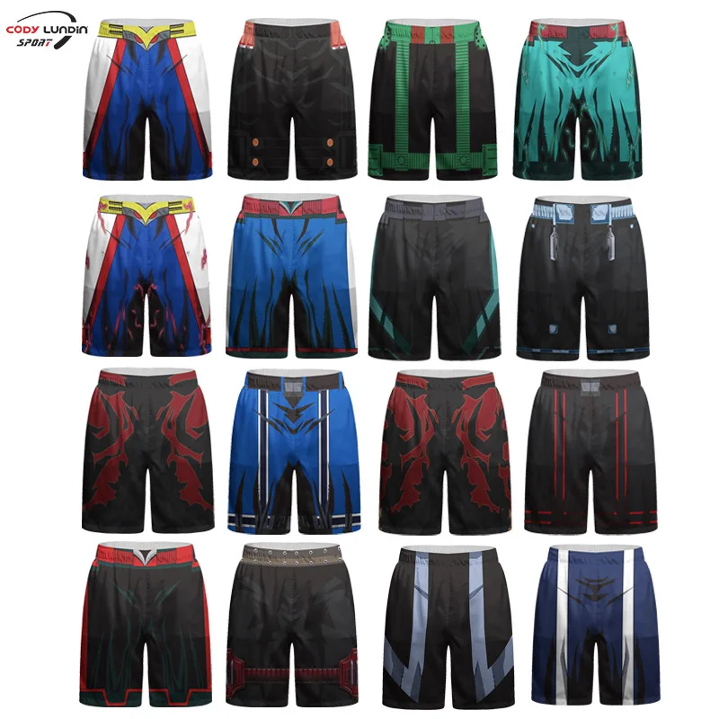 

Sport Gym Running Shorts Men's Quick Dry MMA Boxing Basketball Shorts Fitness Workout Training Board Beach Swimming Short Pants