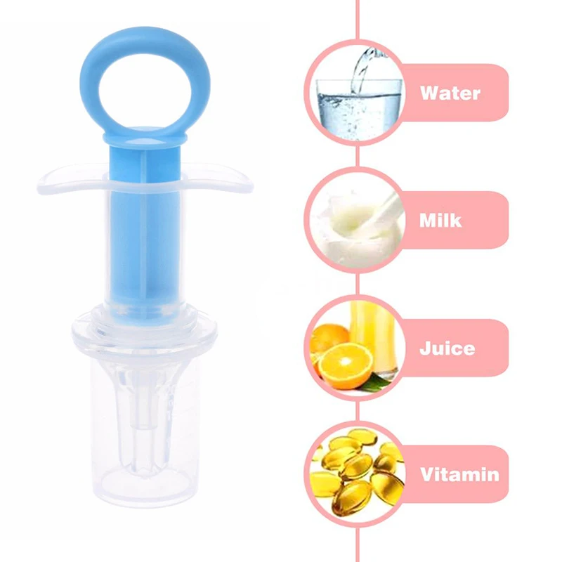 Baby Feeding Utensils Needle Feeder Squeeze Medicine Dropper Dispenser Pacifier kids Smart Medicine Dispenser Baby Care Tools