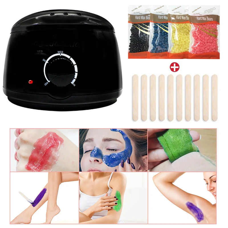 

Hair Removal Machine Wax Heater Depilatory Epilator Wax-melt Waxing Kit Paraffin Heater Wax Beans Bead Heating Machine