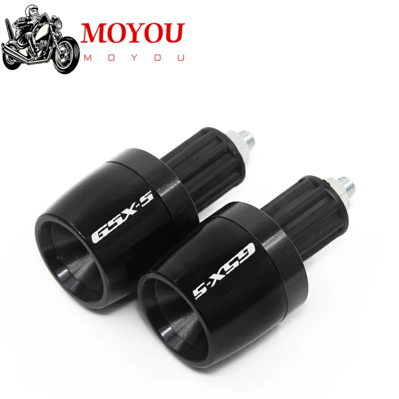 Motorcycle Handlebar Grips End Handle Bar Cap End Plug For Suzuki GSX-S GSXS 125 150 750 1000/F/ABS GSX-S125 GSX-S750 GSX-S1000