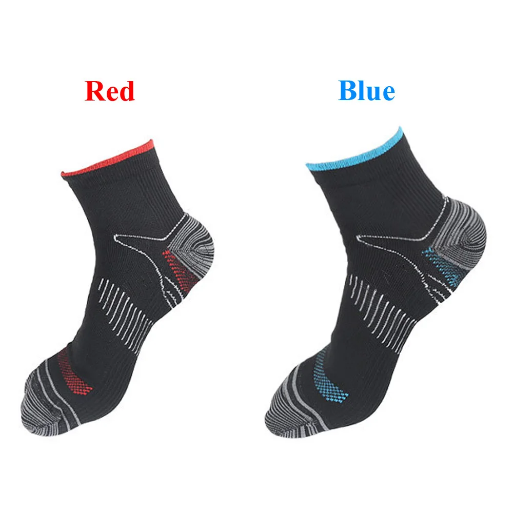 Foot Compression Socks For Men Women Plantar Fasciitis Heel Spurs Pain Casual Cotton Sock Venous New Sock Heel Pad EU 35-44