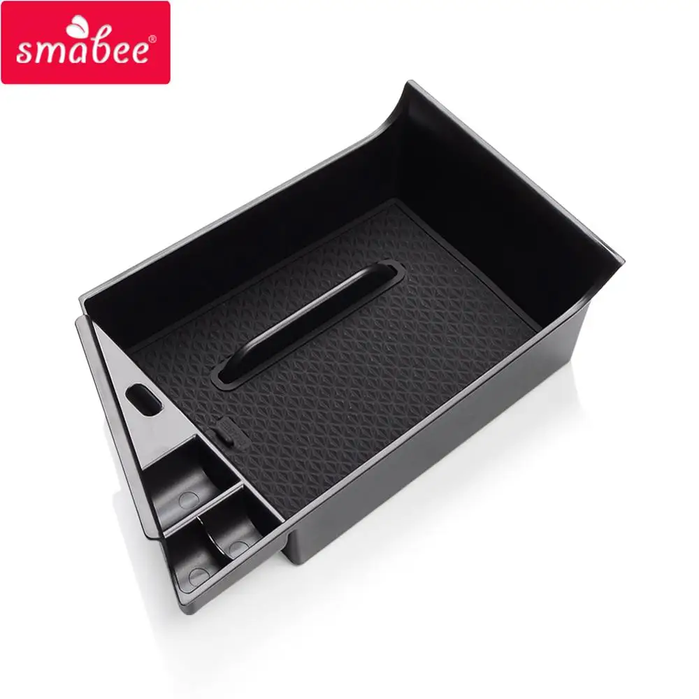 

Smabee Car Armrest Box Storage for Elantra Avante CN7 2020 2021 Center Console Storage Interior Accessories Tidying Container