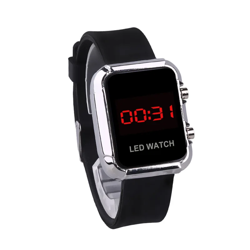 Digital Women Watches LED Sports Watch Digital Women Wrist Watch Ladies Digital LED Watches for Women Relogio Digital Feminino