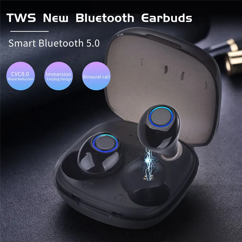 TWS Wireless Bluetooth 5.0 true stereo Earphone K11 Bluetooth Headset In-ear With Microphone Stereo Earbuds for Phone Tablet