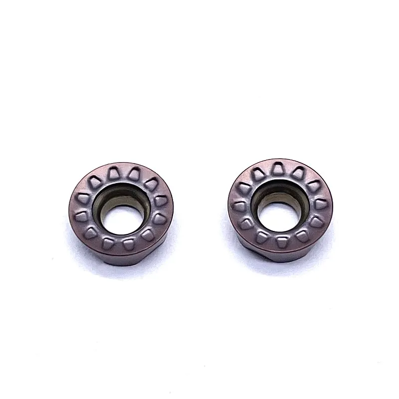 10個Rpmt08t2mo vp15tf超硬インサート旋盤カッター切断も可能