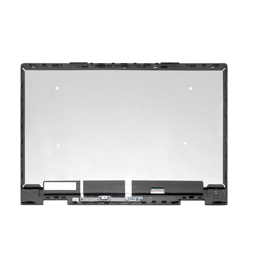 Pantalla táctil LCD de 15,6 pulgadas para impresora HP Envy X360 15-bq series 1080P, montaje de digitalizador con marco 15-bq102ng 15-bq075nr 15-bq100nl