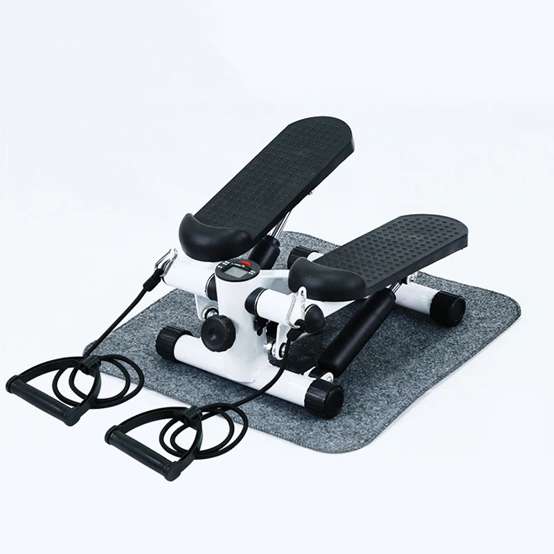 

Health Recovery Pedal Exerciser Mini Cross Trainer Stepper Foot Pedal Exercise Stepper With Rope And Mat