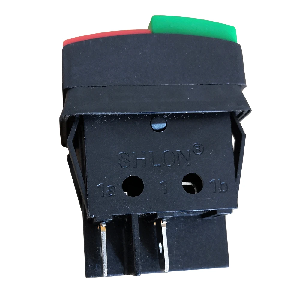 KCD2 Interruttori a pulsante elettrici On Off per rondella auto 2 posizioni 4 pin 16A 125/250V HY52, confezione da 2