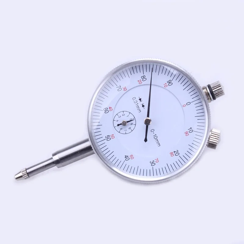 0-10mm Dial Indicator Precision 0.01mm Dial Bore Gauge Indicator Micrometer Tool Hour Type Indicator Measurement Instrument