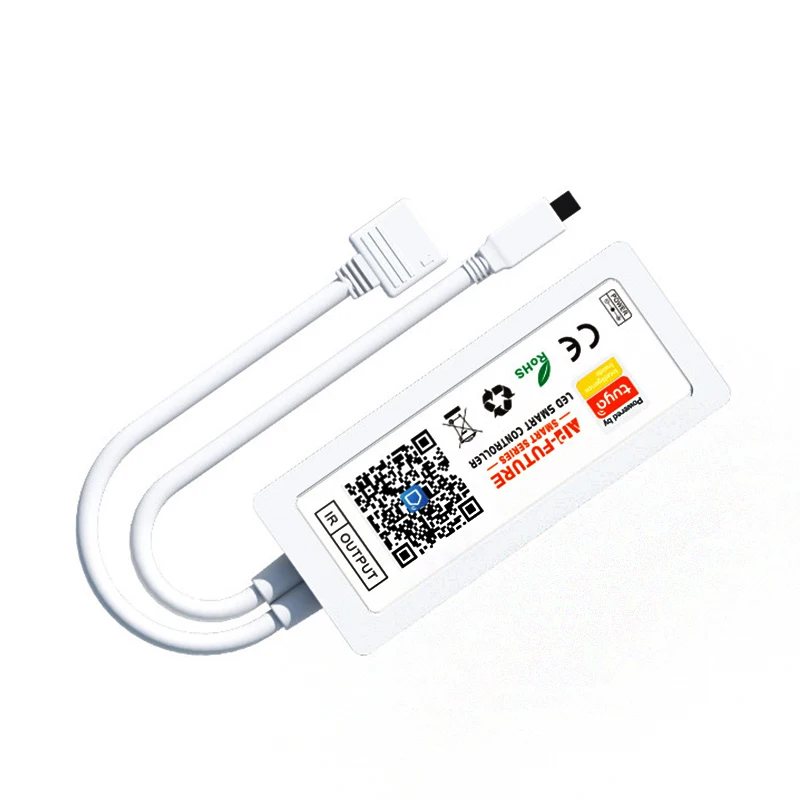 New Tuya Smart Life 24 Key RF Remote Controller APP 12-24V Wifi RGB LED Light Strip Wireless Dimmer Smart Home with Alexa Google