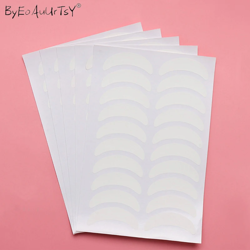 100pcs/pack Eyelash Extension Eye Patch Self-adhesive Sticker Eyelash Isolation Eye Patch Makeup Tools