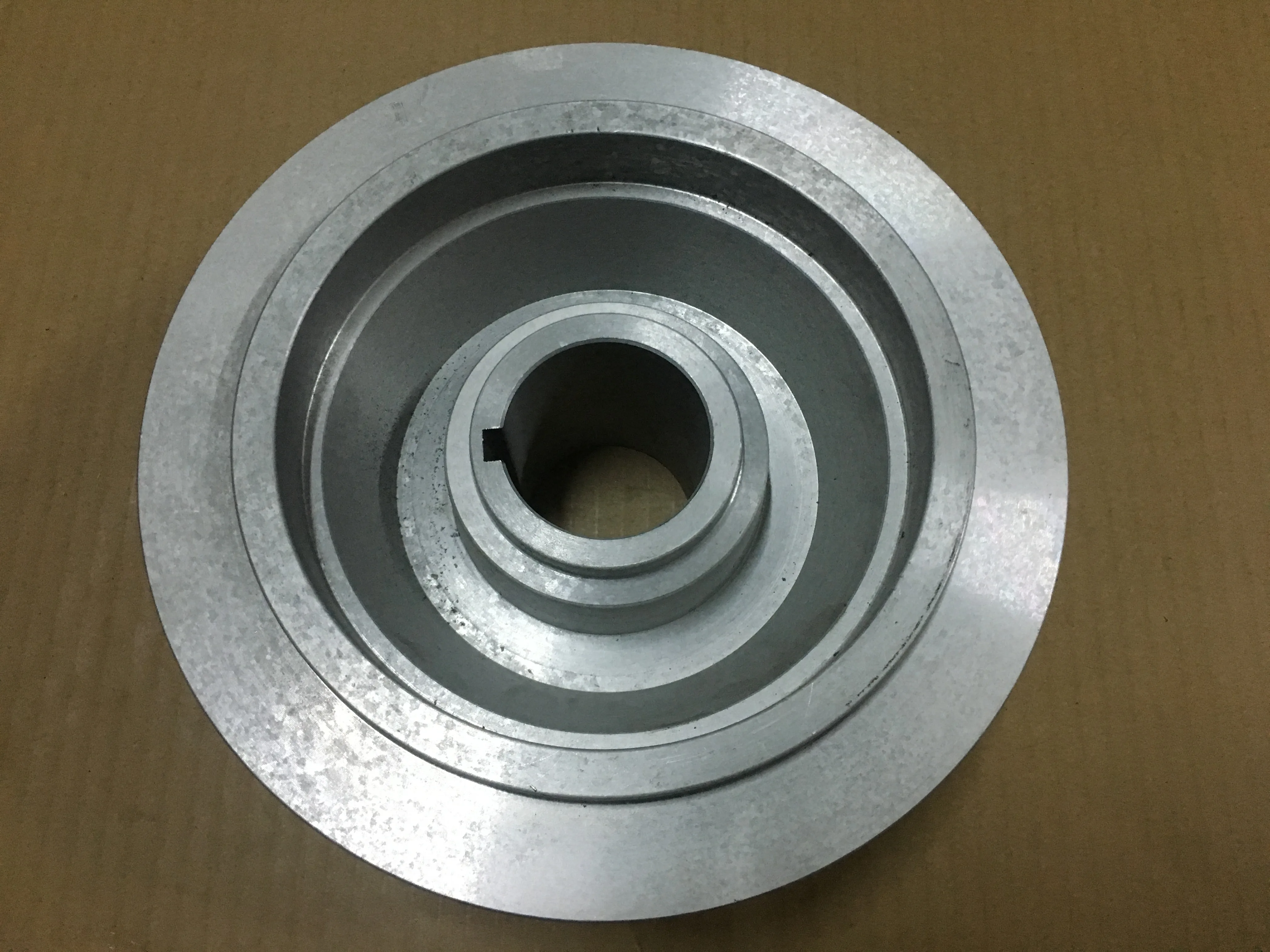 1PC Taiwan Vertical Rocker Step Pulley No. 5 Vertical Steel Head MILL Part Milling Machine Spindle PULLEY 5-Layer Groove