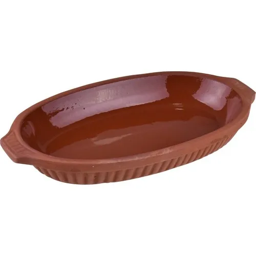 Bambum Taşev Hash Browns 33 X19CM Oval Casserole T0989