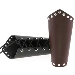 DIEZI one pieces Harajuku Punk Men PU Leather Arm Bracelet Wristband cosplay Vintage Wide Strap Bracelets Bangles Women Jewelry