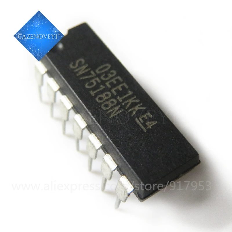 

5pcs/lot SN75188N SN75188AN SN75188 MC1488N DIP-14 new ic In Stock