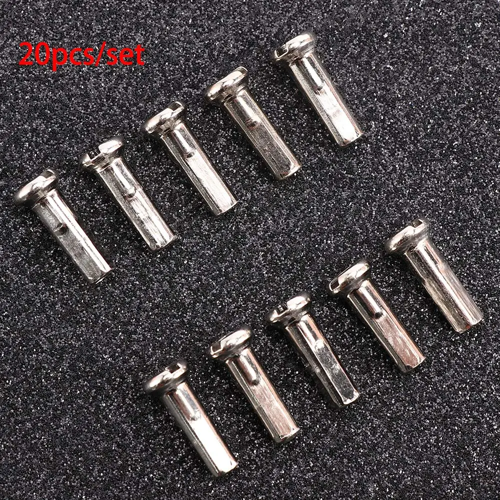 10/20PC Bicycle Bike Spoke Nipples MTB Mountain Cycling Bicycle Bike Spoke Screw Bolt Nuts Nipples Bike Part Accessories