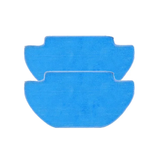 2 pçs aspirador de pó limpeza mop pano trapos para liectroux zk901 alfawise v10 max haier js35 aspirador robótico peças reposição