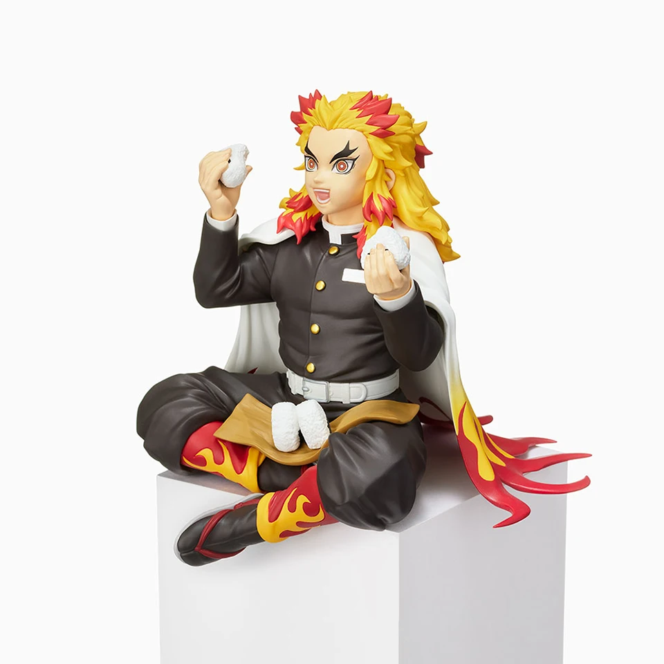 Glazovin Original Genuine Sega Demon Slayer Rengoku Shinjurou  Noodle Stopper PVC Action Figure Model Toys For Children Gifts