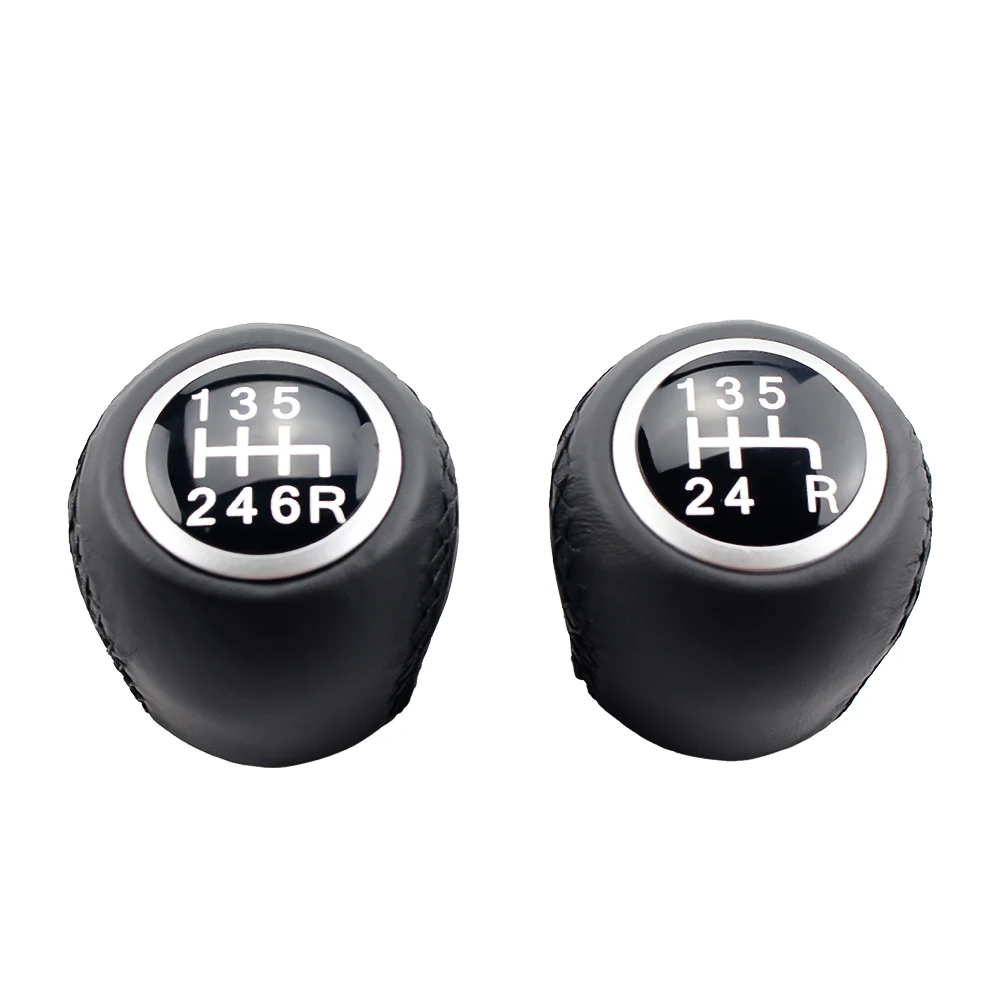 5 velocità 6 velocità pomello del cambio per auto Coveredr vera pelle per Fiat Grande PUNTO EVO FIAT PUNTO 2012 accessori per lo Styling dell\'auto