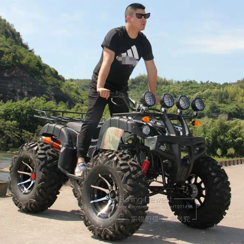 150CC Air Cooled Petrol mtb bycicle Go kart ATV Sport Buggy All Terrain Vehicle Sand Beach gravel downhill quad bike fatbike